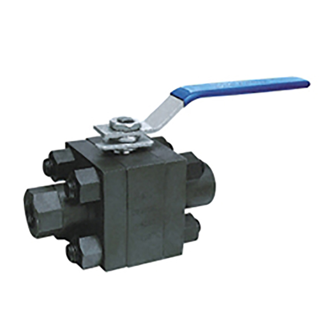 Forged steel ball valve