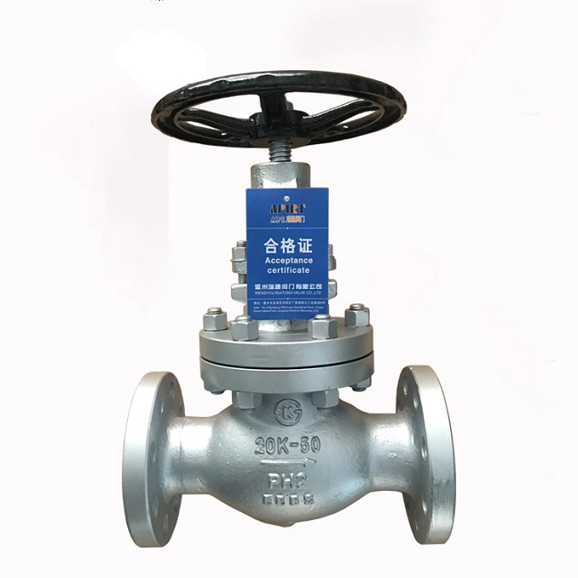 Japanese standard flange globe valve
