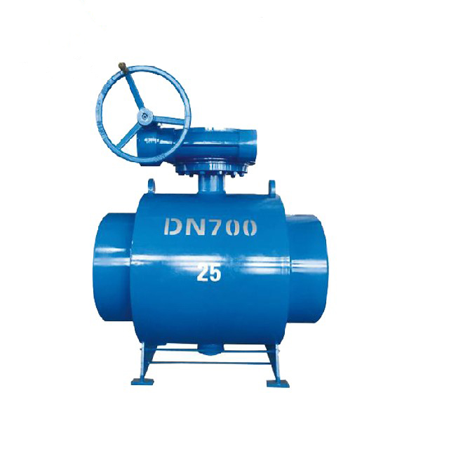 T natural gas fully welded ball valve