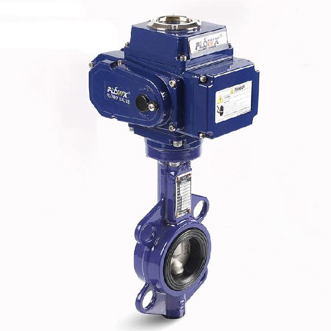 Pneumatic clamp butterfly valve