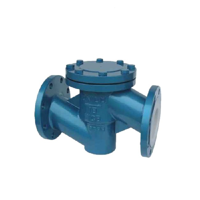 H41F46 fluorine lined lifting check valve