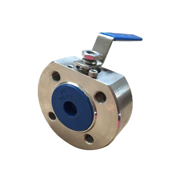 Carbon steel thin clamp ball valve